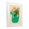 Stupell Industries Spring Swan Flower Bouquet Framed Print Under Glass, design by Jilly Jack Designs